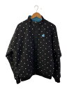 【中古】graniph◆ドラゴンクエスト/リバーシブル/ブルゾン/M/ポリエステル/BLK/総柄【メンズウェア】