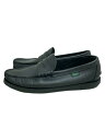 【中古】Paraboot◆コインローファー/US7.5/BLK/レザー/0321/CORAUX/コロー/デッキシューズ【シューズ】(4)