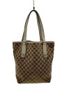 【中古】GUCCI◆トートバッグ_GGキャンバス/キャンバス/BEG【バッグ】(4)