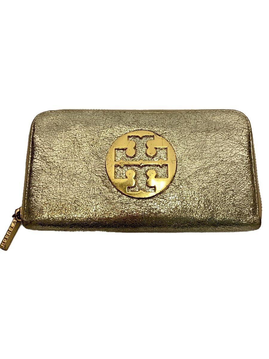 【中古】TORY BURCH◆長財布/PVC/GLD/レディース【服飾雑貨他】