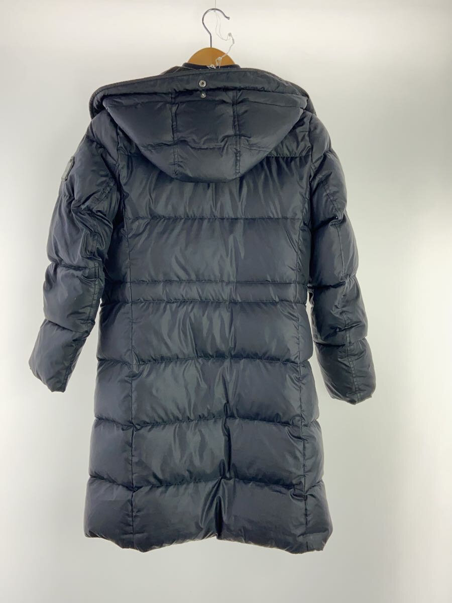 【中古】COACH◆ロングダウンジャケット/XS/ポリエステル/BLK【レディースウェア】