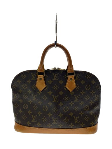 【中古】LOUIS VUITTON◆1)アルマ_モノグラム・キャンバス_BRW/PVC/BRW/総柄【バッグ】 【中古】LOUIS VUITTON◆1)アルマ_モノグラム・キャンバス_BRW/PVC/BRW/総柄【バッグ】