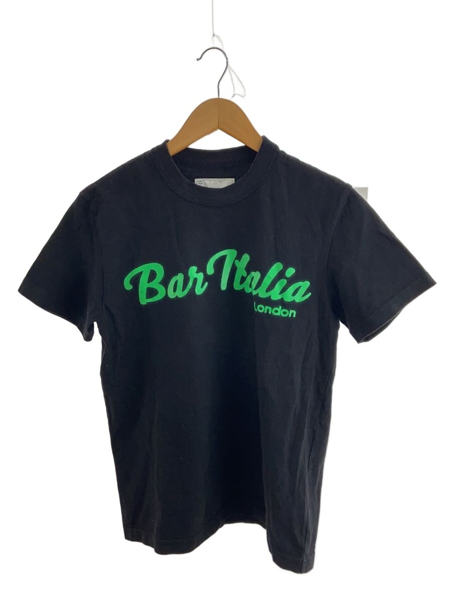 sacai◆使用感有/BAR ITALIA/Tシャツ/1/コットン/BLK/19-0006S//