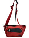 【中古】THE NORTH FACE◆ウエストバッグ/ポリエステル/RED/無地/NF0A47F2【バッグ】