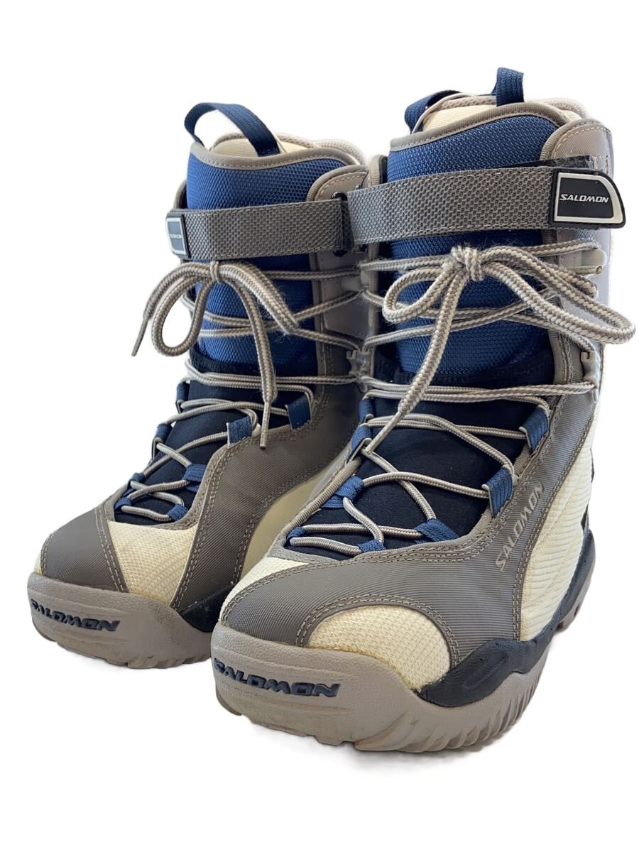 【ブランド】salomon 【ブランドカナ】サロモン 【型番】 【程度】B 【サイズ】23cm 【メインカラー】グレー 【素材・生地】 【キーワード】　　 2026/02/24 セカンドストリート飯田上郷店【4489】【中古】salomon◆スノーボードブーツ/23cm/GRY【スポーツ】 ブランド salomon 型番 カラー グレー 柄 素材・生地 >色・素材について サイズ 23cm>サイズ表示について 実寸 【ウィンタースポーツブーツ】 高さ：27.5 / 幅：11 / ソール全長：27.5 【その他】 その他サイズ：/ 商品は　セカンドストリート飯田上郷店の店頭にて販売しております。商品に関するお問合わせは、お電話(TEL:0265-56-9020)にて、問合わせ番号：2344893837700をお伝えください。 配送方法やお支払い方法に関するお問い合わせは、サポートセンターまでご連絡をお願いします。 ※お電話の対応は営業時間内のみとなります。お問い合わせフォームでお問い合わせの際はご注文番号をご記入下さい この商品に関する出品店舗からのコメント 画像9枚目、糸のほつれがみられます。また若干の汚れが見られます。※商品には写真では確認しづらいダメージや汚れがある場合がございます。店頭同時販売の為、掲載時と状態の異なる場合がございます。商品について気になる点がございましたら販売店舗までお問い合わせくださいませ。