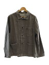 楽天2nd STREET 楽天市場店【中古】evan kinori◆23SS/Three Pocket Jacket-Organic Cotton Denim/L/コットン/ブラウン//【メンズウェア】