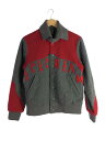 【中古】ICE CREAM◆スタジャン/XS/ウール/GRY//【メンズウェア】