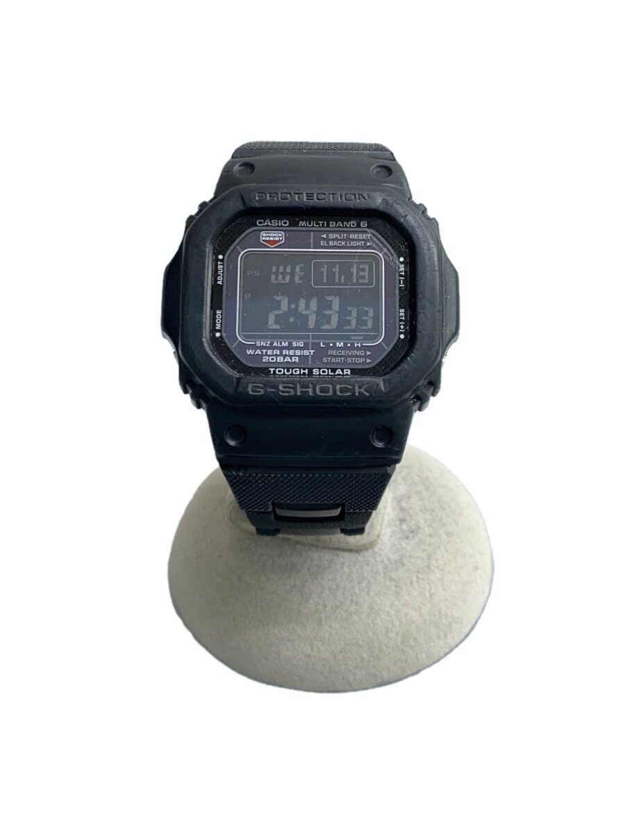 【中古】CASIO◆クォーツ腕時計・G-SHOCK/デジタル/--/BLK/BLK/SS【服飾雑貨他】