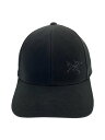 【中古】ARC’TERYX◆BIRD CAP/バードキャップ_ロゴキャップ/FREE/黒/23967-116768/汚れ有【服飾雑貨他】