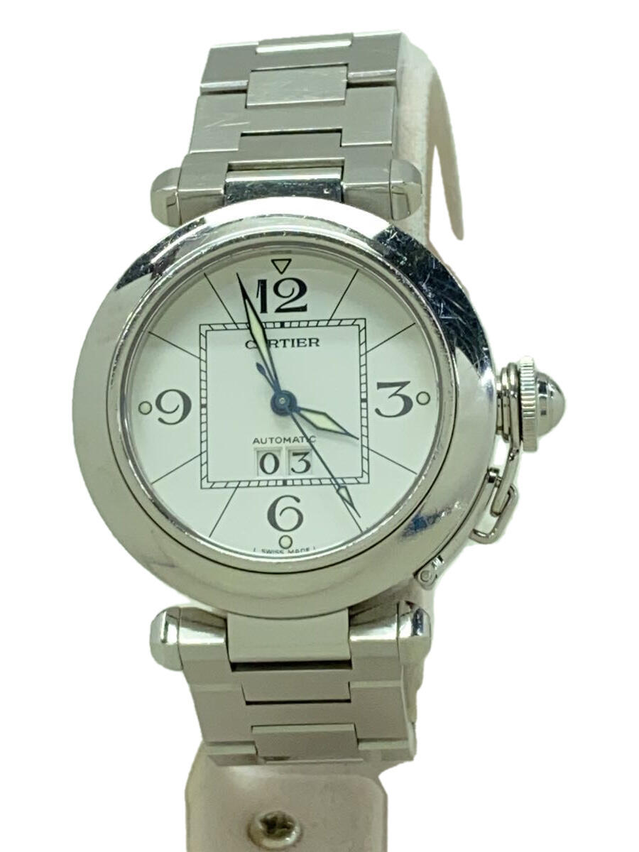 【中古】Cartier◆自動巻/パシャ6Hビ