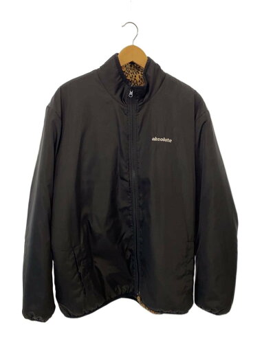 【中古】absolute/レオパードフリースリバーシブルジャケット/XL/ポリエステル/BLK【メンズウェア】 【中古】absolute/レオパードフリースリバーシブルジャケット/XL/ポリエステル/BLK【メンズウェア】