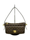 【中古】LOUIS VUITTON◆ラヴェッロGM_ダミエ・エベヌ_BRW/PVC/BRW//【バッグ】