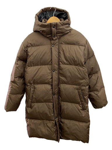 【中古】DESCENTE◆ダウンジャケット/L/ポリエステル/BRW/無地【メンズウェア】 【中古】DESCENTE◆ダウンジャケット/L/ポリエステル/BRW/無地【メンズウェア】