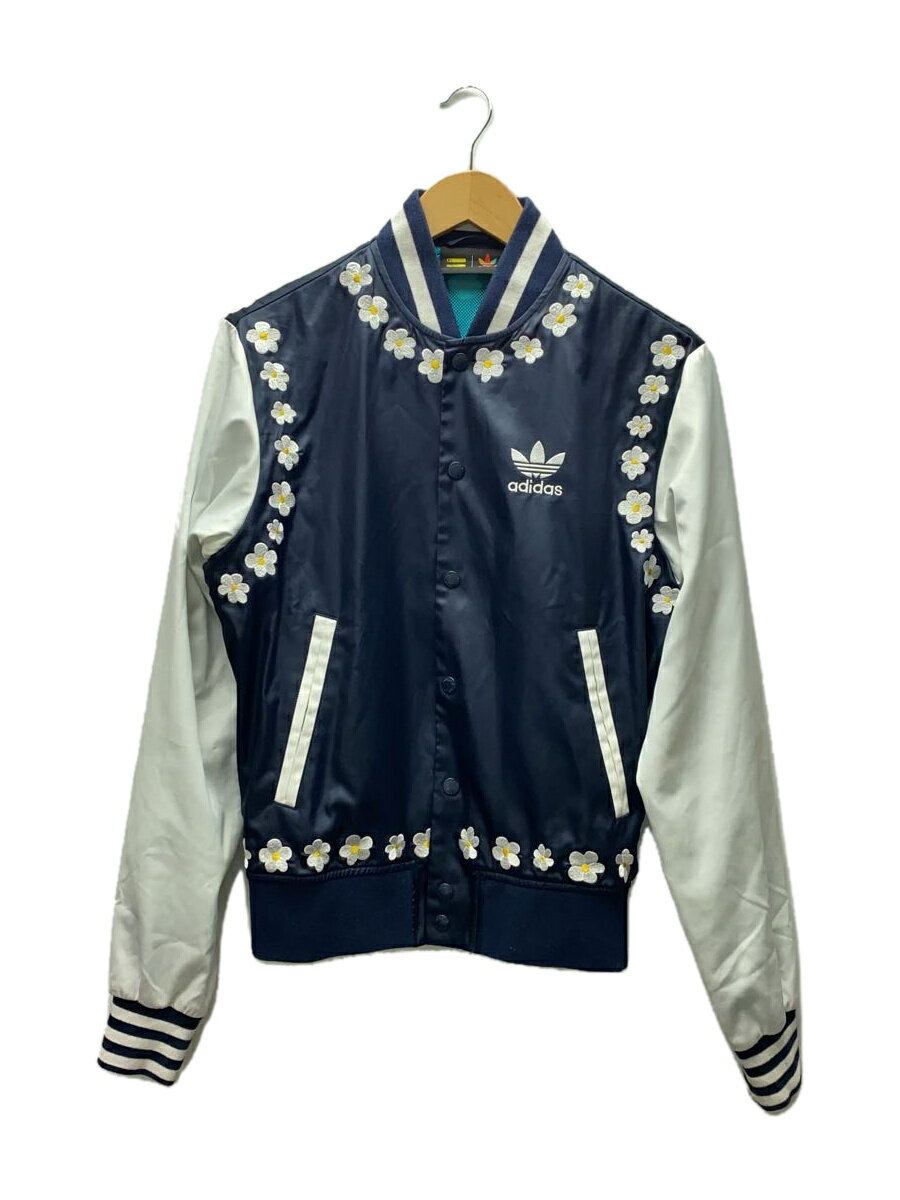 【中古】adidas◆ジャケット/M/ポリエステル/NVY/AO2998【レディースウェア】