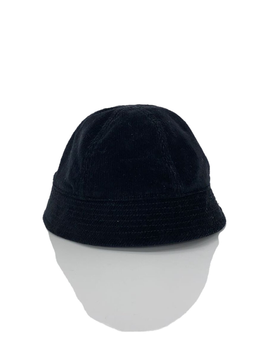 【中古】Steven Alan◆バケットハット/--/コーデュロイ/BLK/無地/メンズ/8138-699-0193【服飾雑貨他】