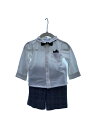 【中古】Tartine et chocolat◆セットアップ/80cm/コットン/WHT【キッズ】