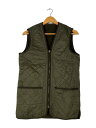 【中古】Barbour◆キルティングベスト/S/ポリエステル/カーキ/MLI0002//【メンズウェア】(4)