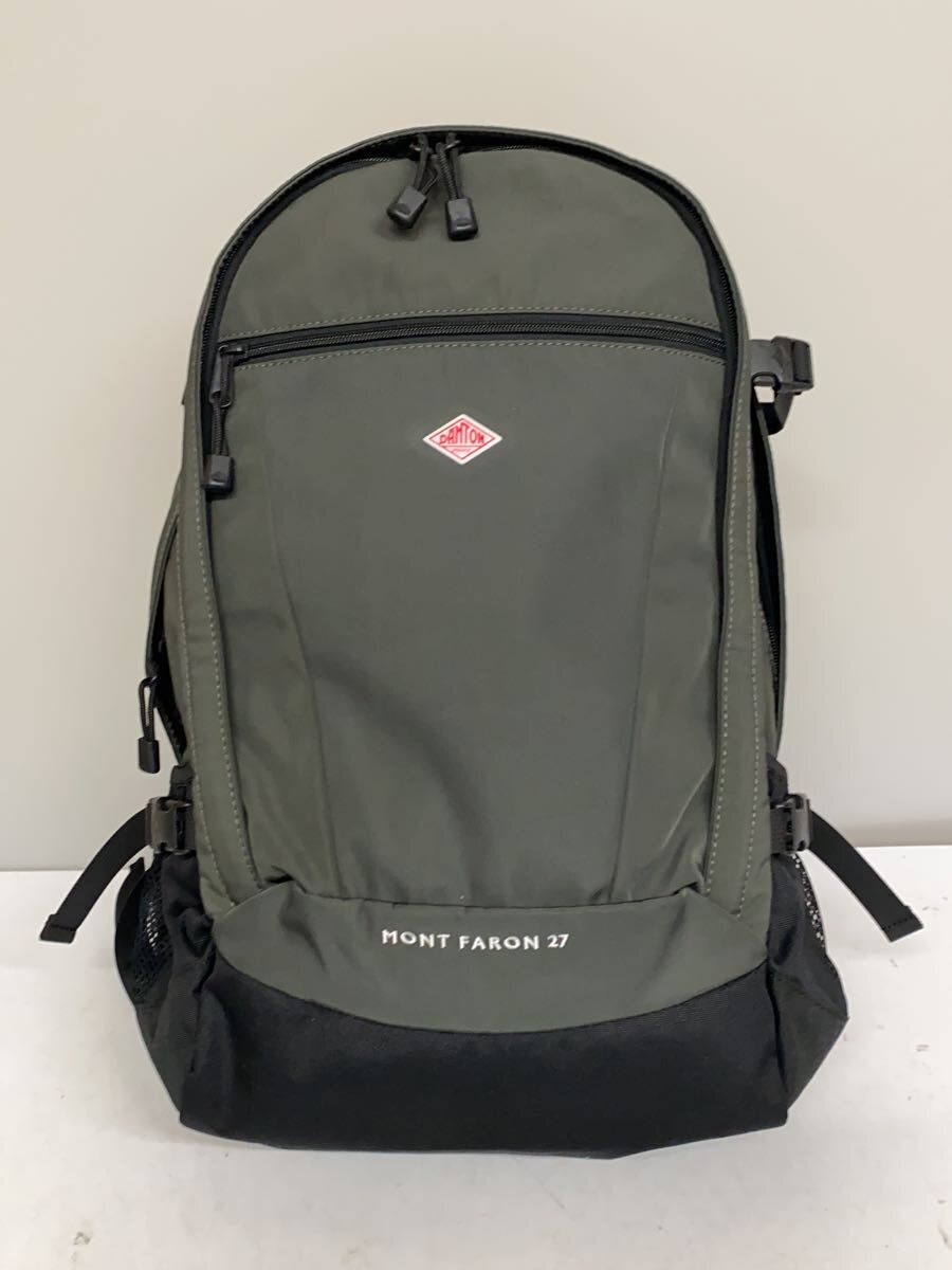 【中古】DANTON◆POLYESTER TWILL BACKPACK MONT FARON27/リュック/バックパック/GRY【バッグ】