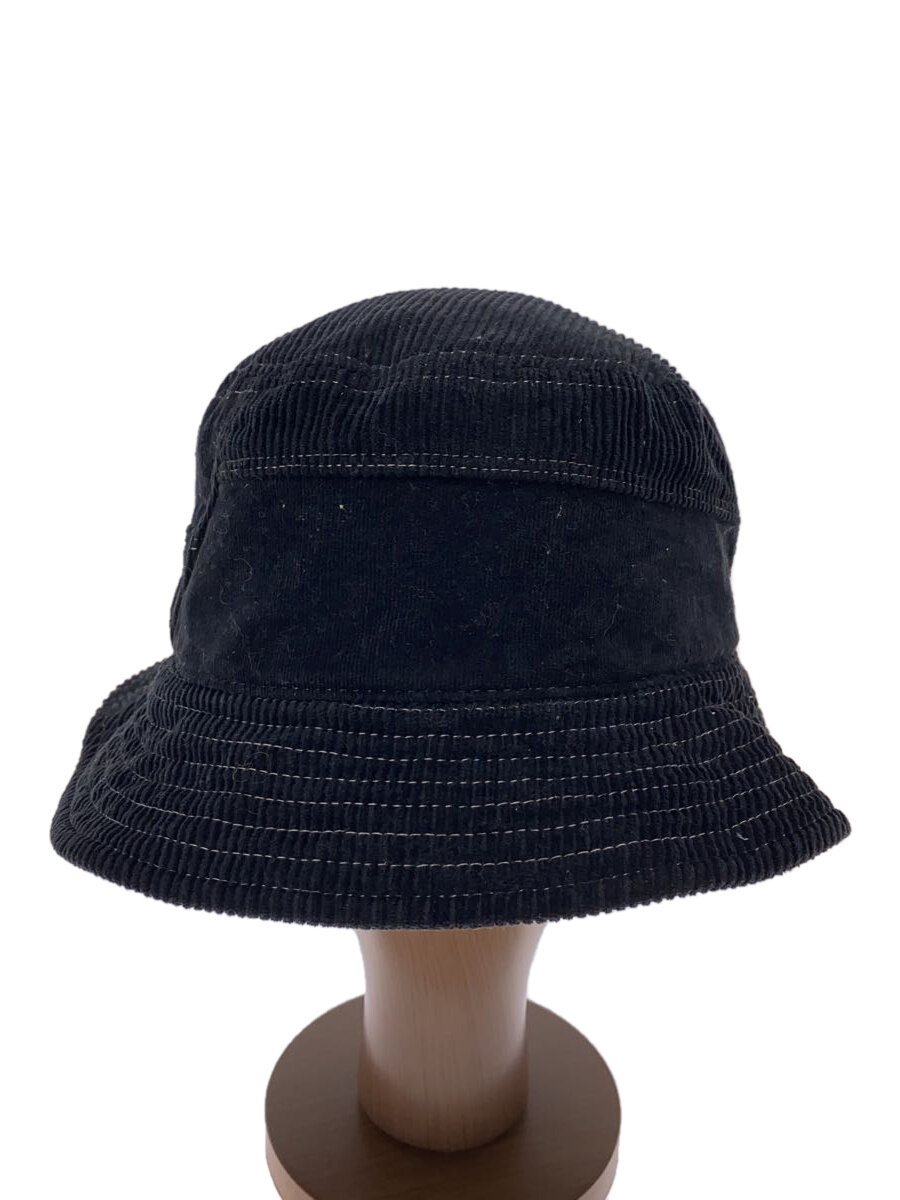 【中古】CA4LA◆バケットハット/--/コーデュロイ/BLK/メンズ/ZKN02175//【服飾雑貨他】