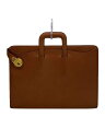 【中古】BURBERRY LONDON◆ブリーフケース/レザー/BRW/無地//【バッグ】(4)