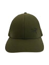 【中古】ARC’TERYX◆BIRD CAP/バードキャップ_ロゴキャップ/FREE/オリーブ/23967-116073【服飾雑貨他】