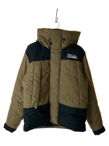 【中古】FIRST DOWN◆ダウンジャケット/XL/ポリエステル/CML/無地/F842502【メンズウェア】 【中古】FIRST DOWN◆ダウンジャケット/XL/ポリエステル/CML/無地/F842502【メンズウェア】