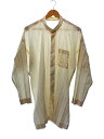 【中古】HOMME PLISSE ISSEY MIYAKE◆長袖シャツ/2/ポリエステル/WHT/HP01FJ010【レディースウェア】