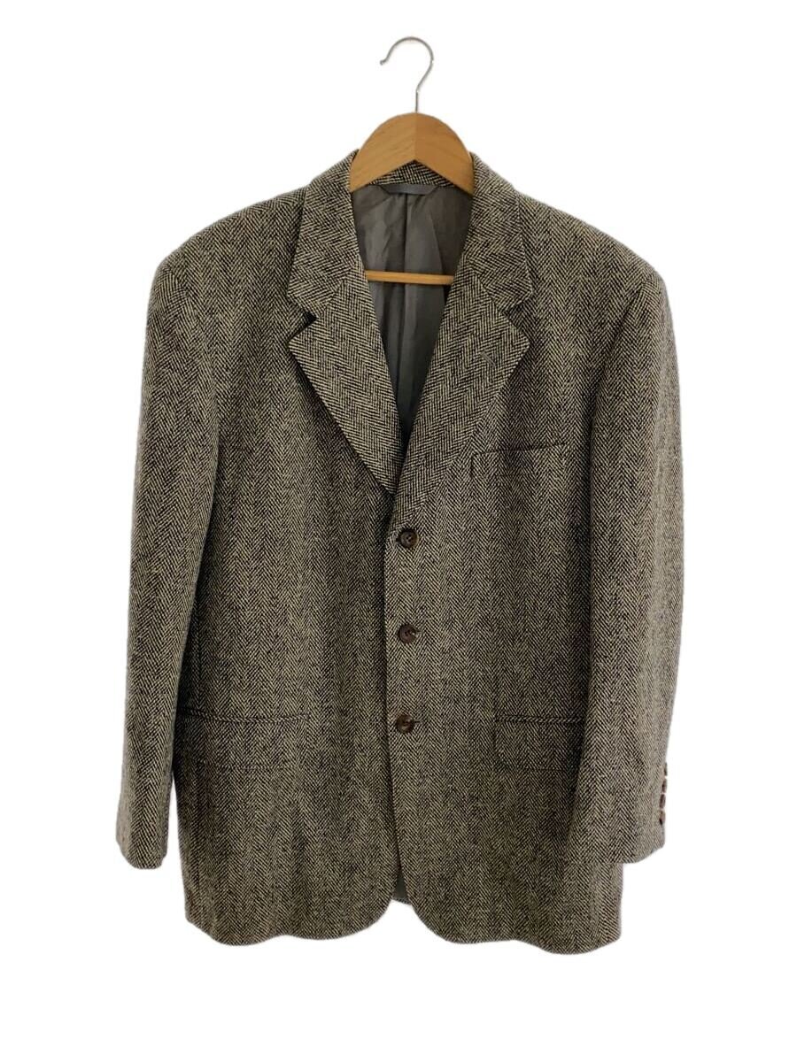 【中古】Christian Dior◆テーラードジャケット/L/ウール/D2387/袖口薄汚れ有【メンズウェア】