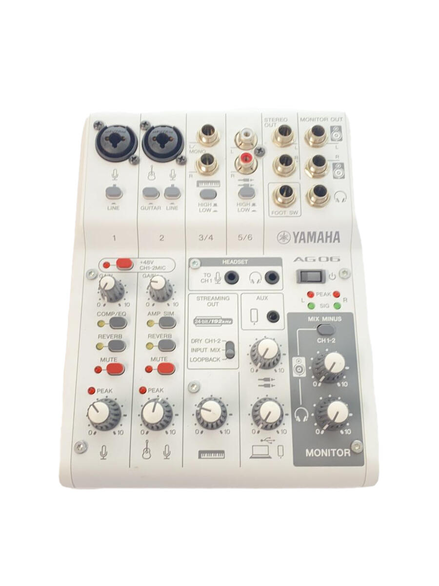 【中古】YAMAHA◆ウェブキャスティングミキサー/WHT/