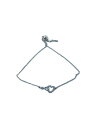 【中古】Swarovski◆ブレスレット/SILVER/カラーストーン/SLV/レディース/インフィニティとハート【服飾雑貨他】