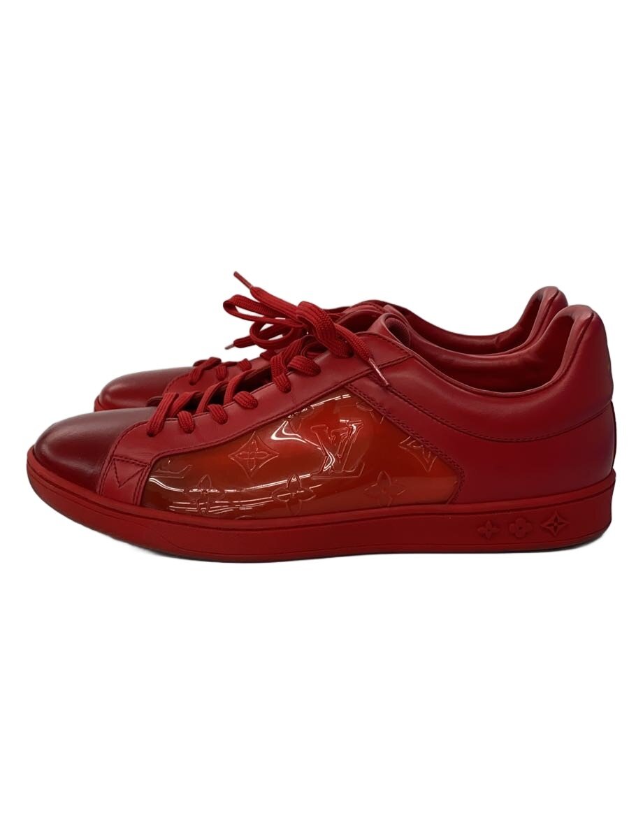 【中古】LOUIS VUITTON◆ローカットスニーカー/--/BLK/PVC/BA0058【シューズ】