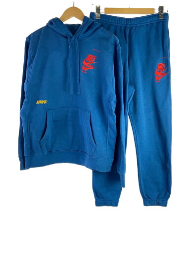 【中古】NIKE◆セットアップ/L/コットン/ブルー/無地/DM6874-407【メンズウェア】 【中古】NIKE◆セットアップ/L/コットン/ブルー/無地/DM6874-407【メンズウェア】