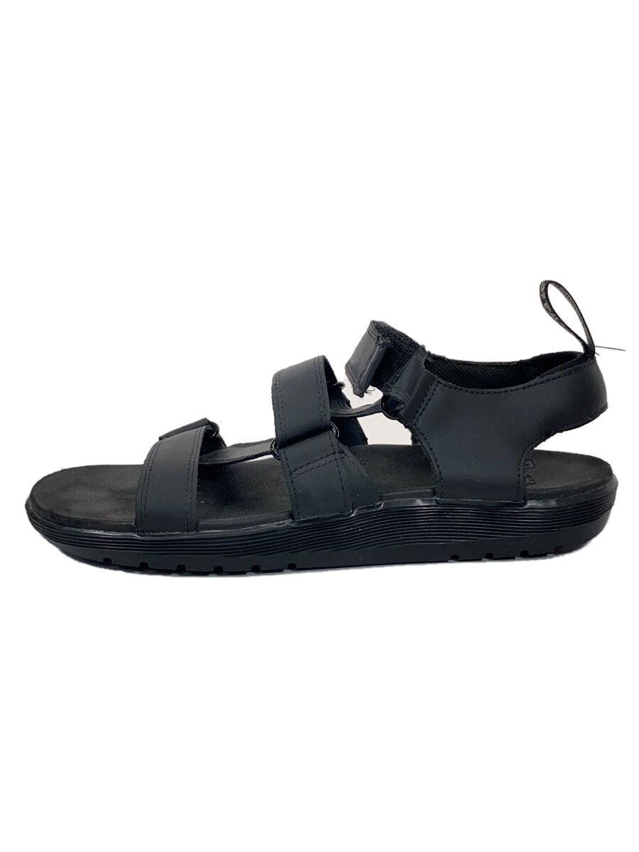 【中古】Dr.Martens◆サンダル/UK9/BLK/SK04T【シューズ】