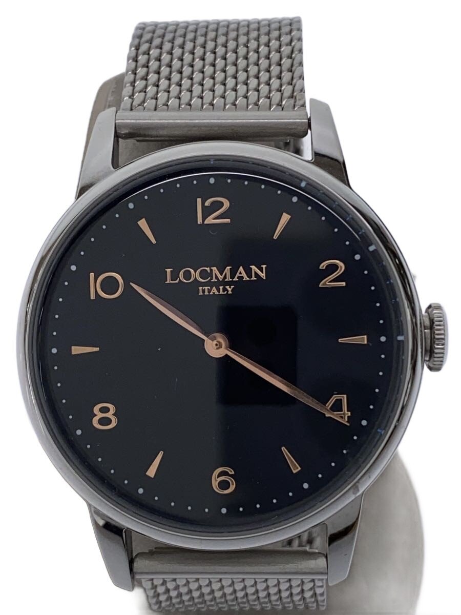 【中古】LOCMAN◆クォーツ腕時計/アナログ/251/【服飾雑貨他】