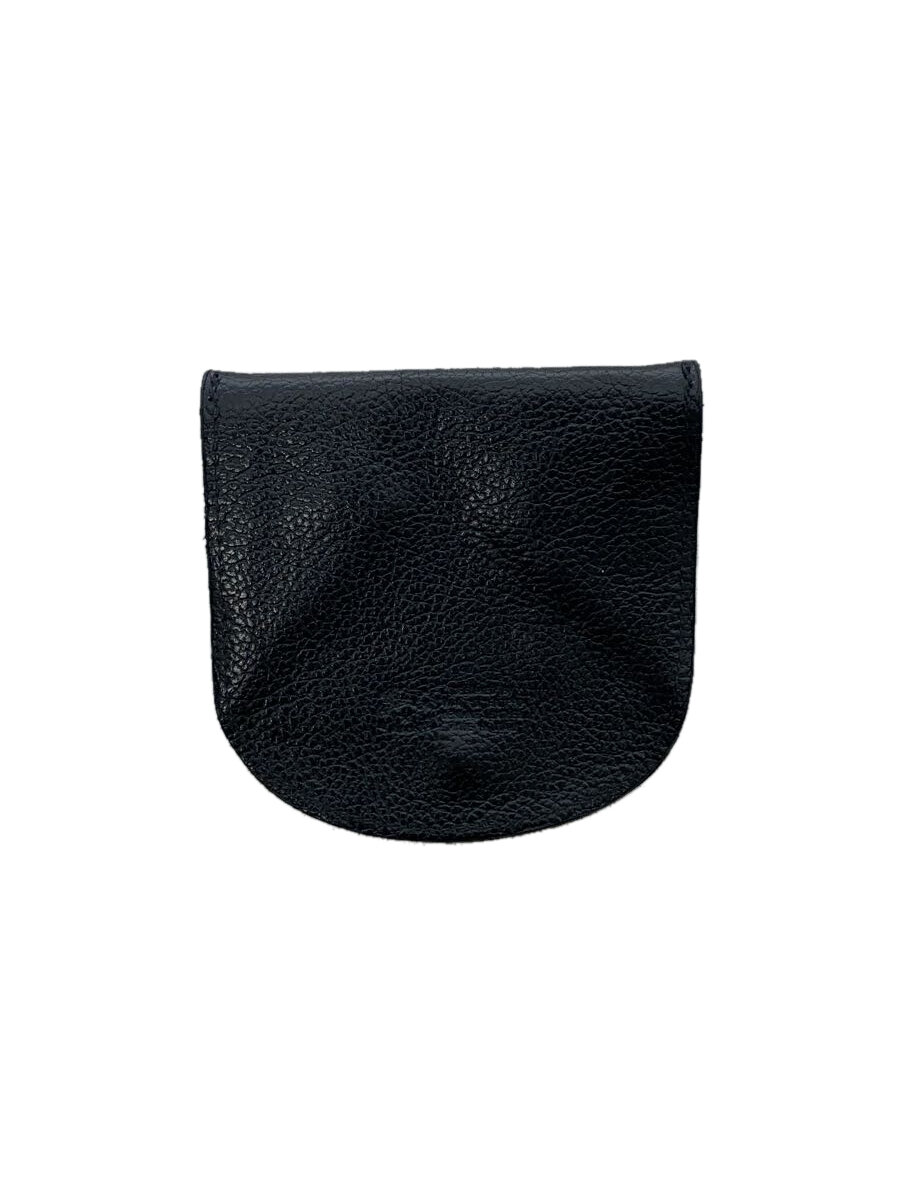 【中古】IL BISONTE◆財布/--/BLK/無地/メンズ【服飾雑貨他】