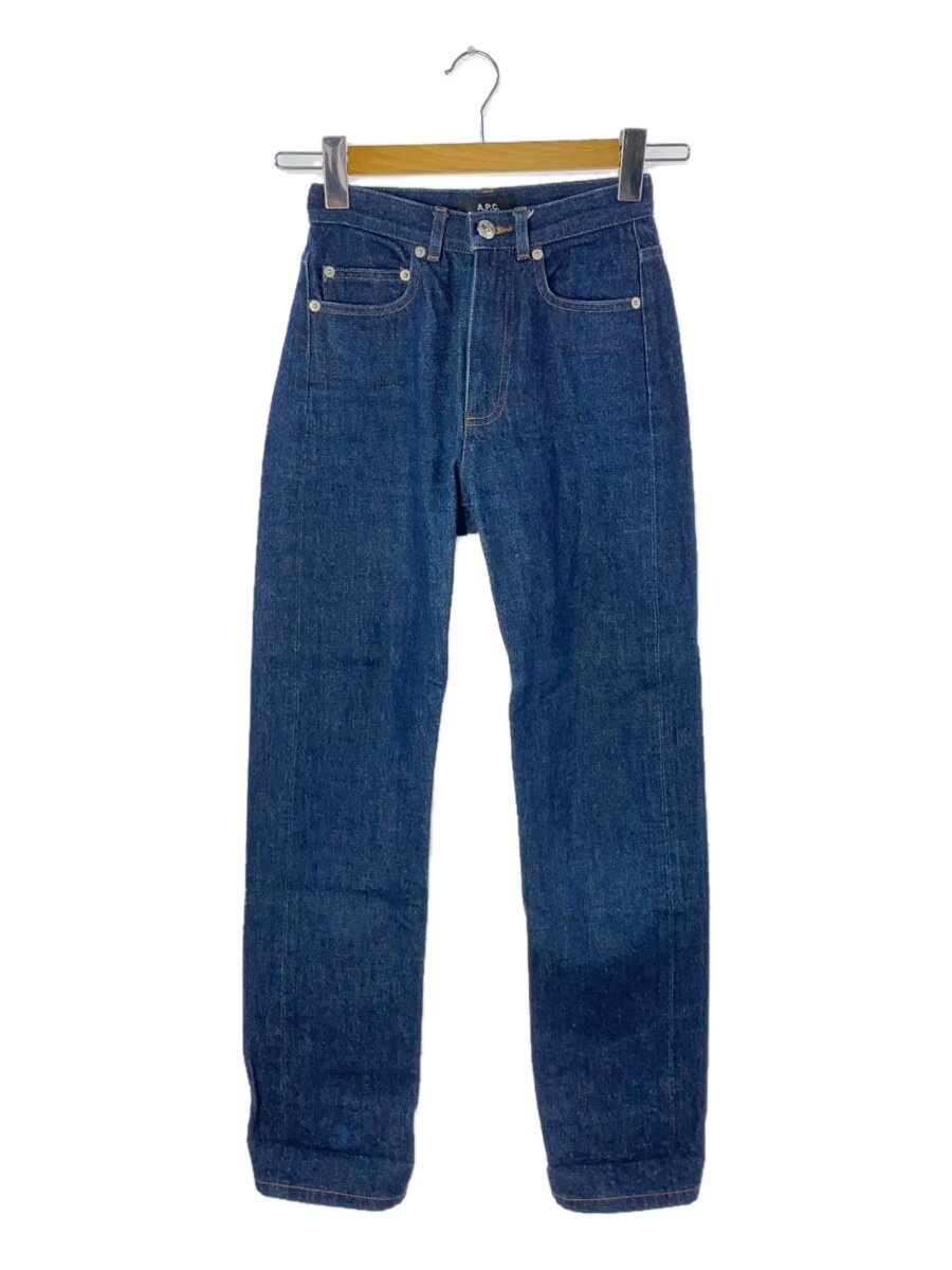 【中古】A.P.C.◆ボトム/24/デニム/インディゴ//【レディースウェア】