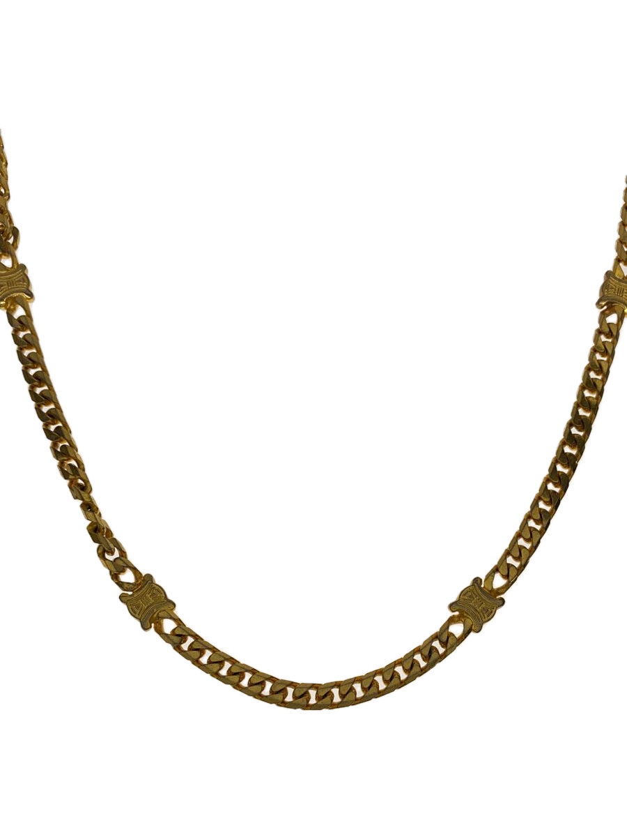 【中古】CELINE◆喜平/アクセサリー/メッキ/GLD/メンズ【服飾雑貨他】
