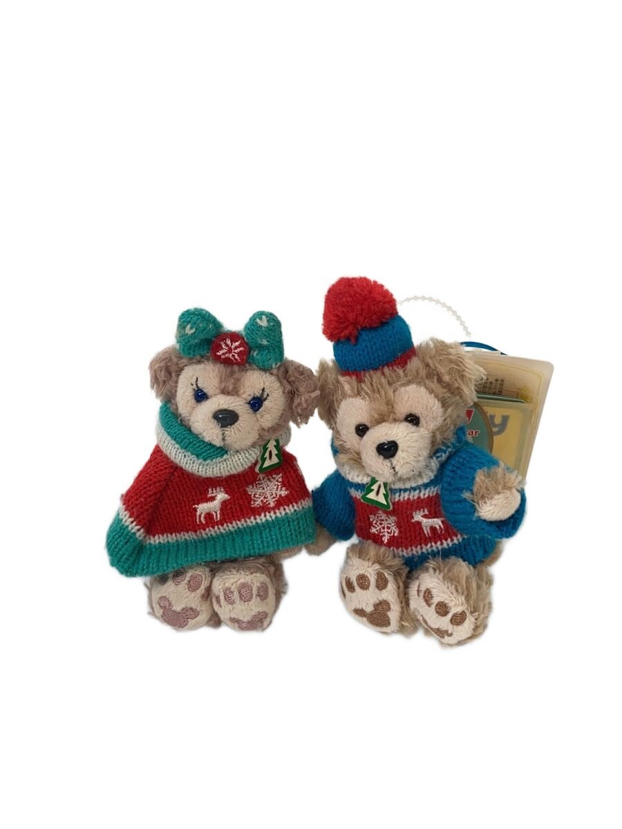 【中古】Disney RESORT◆ぬいぐるみストラップ/2011Winter/ダッフィー&シェリーメイ【ホビー】