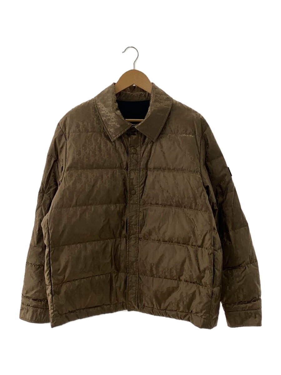 【中古】Dior HOMME◆ディオールオム/オブリークダウンジャケット/293C436A4462/50/ナイロン【メンズウェア】