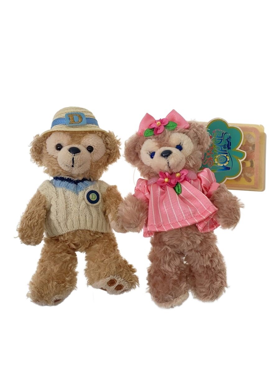 【中古】Disney RESORT◆ぬいぐるみバッジ/2012 Spring Voyage/ダッフィー&シェリーメイ【ホビー】