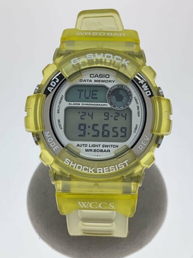 【中古】CASIO◆クォーツ腕時計・G-SHOCK/デジタル/YLW【服飾雑貨他】 【中古】CASIO◆クォーツ腕時計・G-SHOCK/デジタル/YLW【服飾雑貨他】
