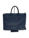 【中古】COACH◆ブリーフケース/レザー/NVY/無地/J2080-C0243【バッグ】
