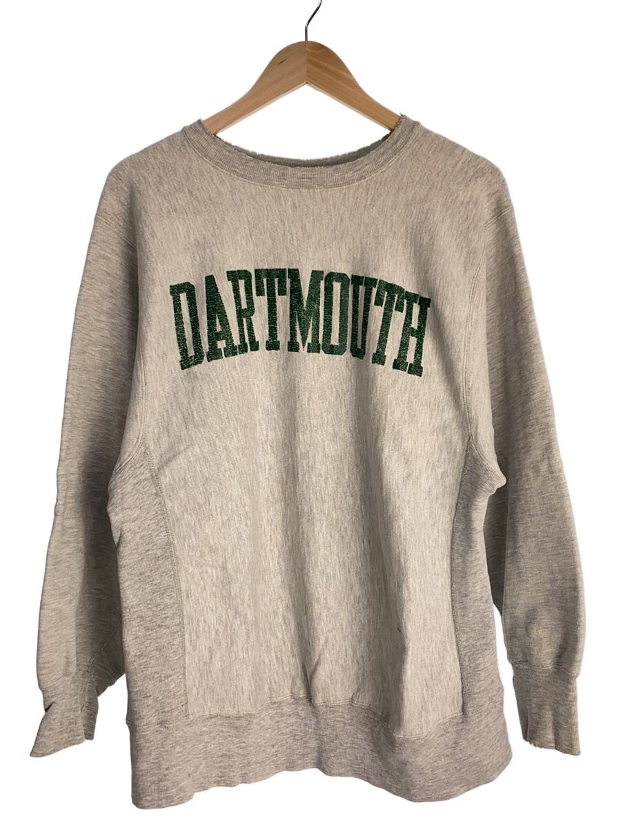【中古】Champion◆スウェット/XL/コットン/GRY【メンズウェア】