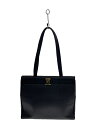 【中古】Salvatore Ferragamo◆トートバッグ/レザー/BLK/AU-21-2530/型押し【バッグ】