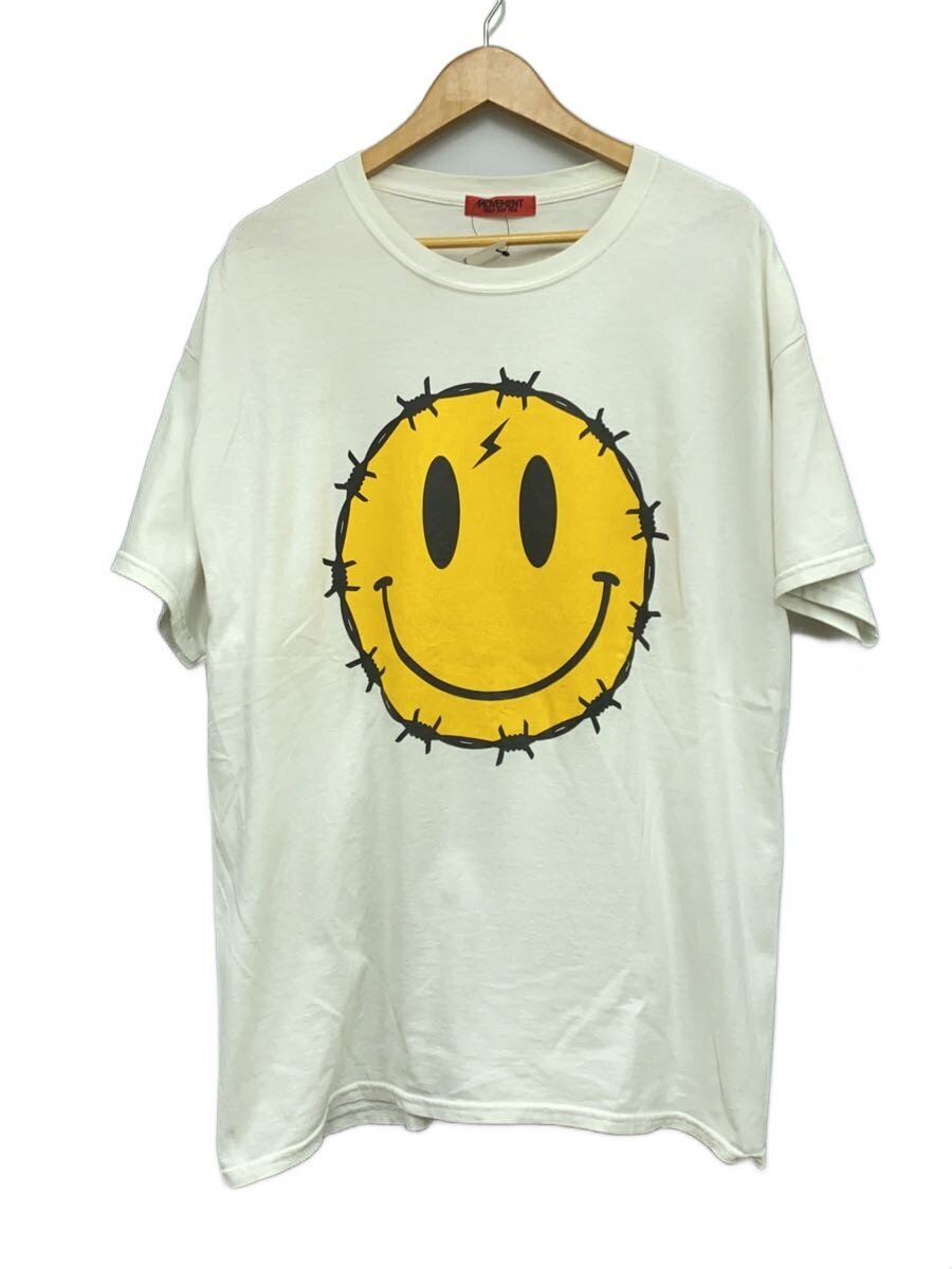 MOVEMENT/Tシャツ/XL/コットン/WHT/SIMILE