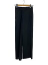 【中古】MM6◆24SS/Wool Canvas Trousers/38/ウール/ブラック/S62KB0201/エムエムシックス//【レディースウェア】