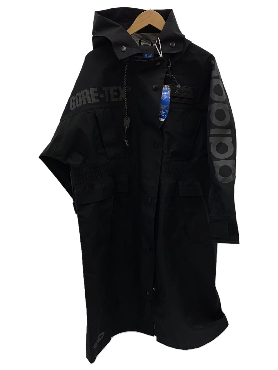 【中古】adidas◆コート/--/ゴアテックス/BLK/無地/HK7251/Blue Version Gore-Tex Climaco【メンズウェア】