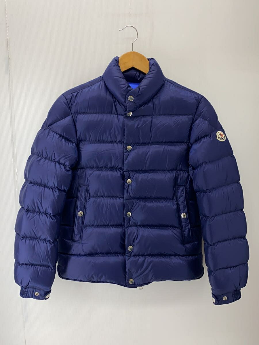 【中古】MONCLER◆ダウンジャケット/0/ナイロン/BLU/E20914194549 C0084/PIRIAC【メンズウェア】