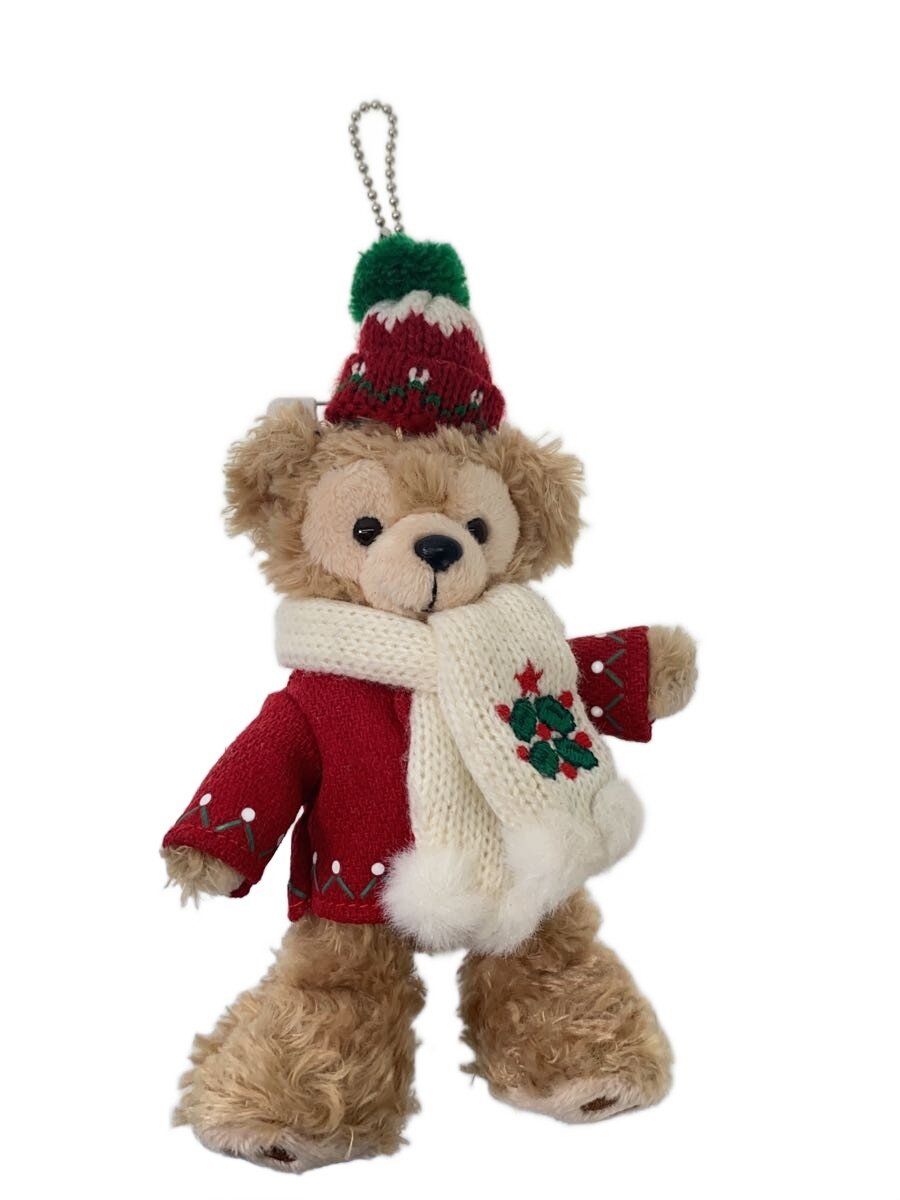 【中古】Disney RESORT◆ぬいぐるみバッジ/2013 クリスマス ダッフィー【ホビー】