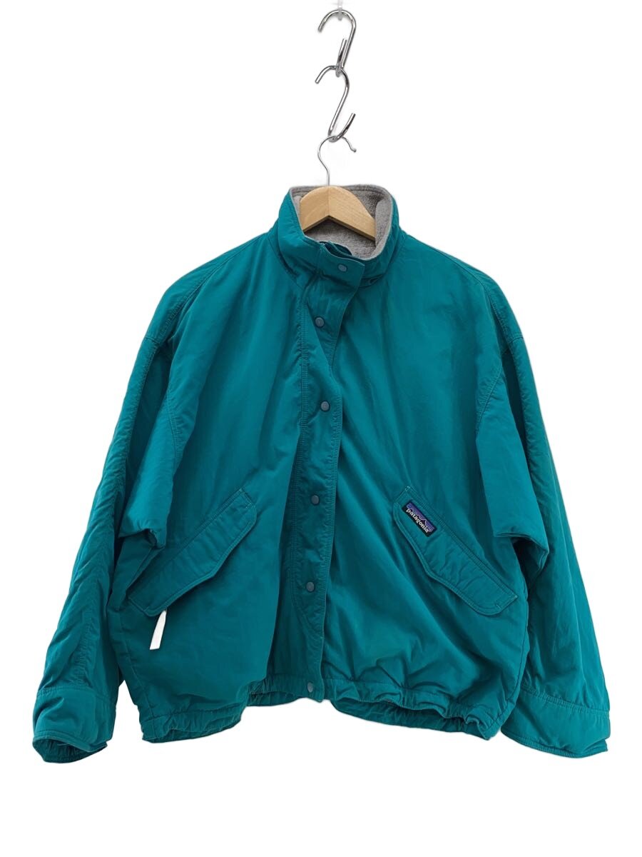 【中古】patagonia◆ジャケット/S/--/BLU/無地//【レディースウェア】